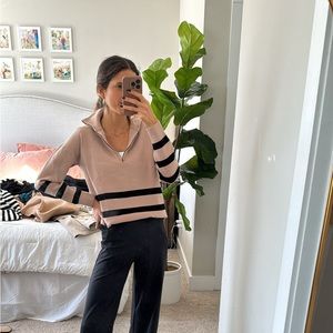 Quarter zip pullover size small